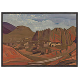 Sandoling. Lamayura by Nicholas Roerich, framed poster, view 3