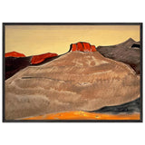 Santa-Fe by Nicholas Roerich, framed poster, view 3