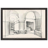 Scenery Sketch for Khovanshchina by Nicholas Roerich, framed poster, view 2