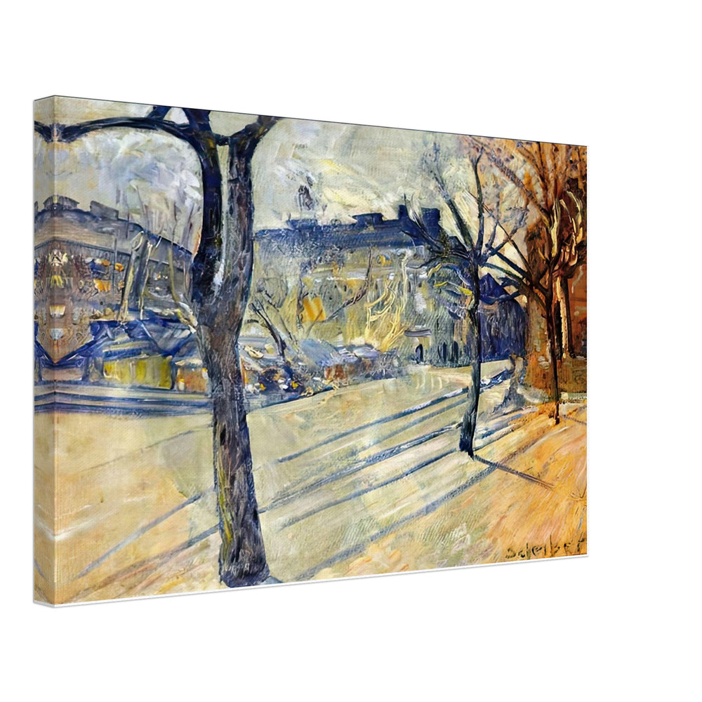 Scheiber Hugó by Klauzál Tér, canvas