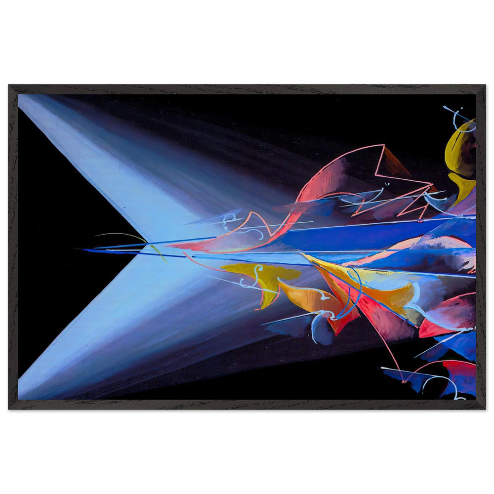 Science against Obscurantism by Giacomo Balla, framed poster