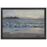 Seascape. Sunset by John Duncan, framed poster, view 2