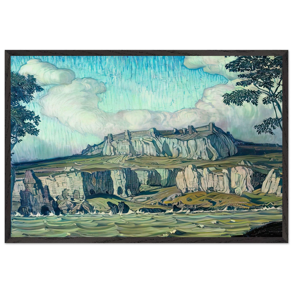 Seashore by Konstantin Bogaevsky, framed poster