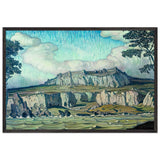 Seashore by Konstantin Bogaevsky, framed poster