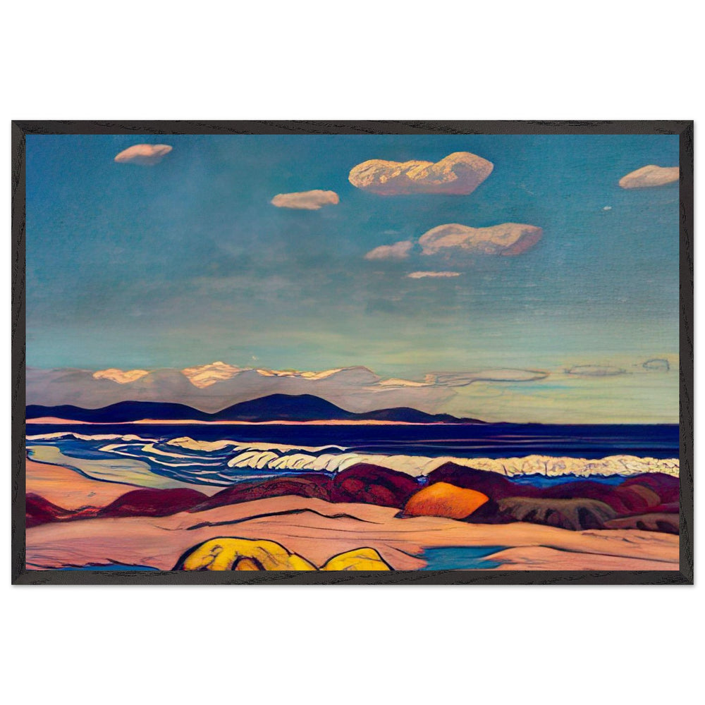 Seashore, Nova Scotia by J. E. H. MacDonald, framed poster