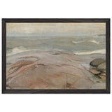 Seaside Landscape from Suursaari Island by Magnus Enckell, framed poster, view 2