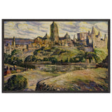 Segovia by Ernest Lawson, framed poster