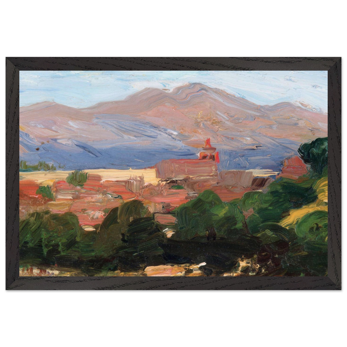 Segovia Spain by Robert Henri, framed poster, view 2
