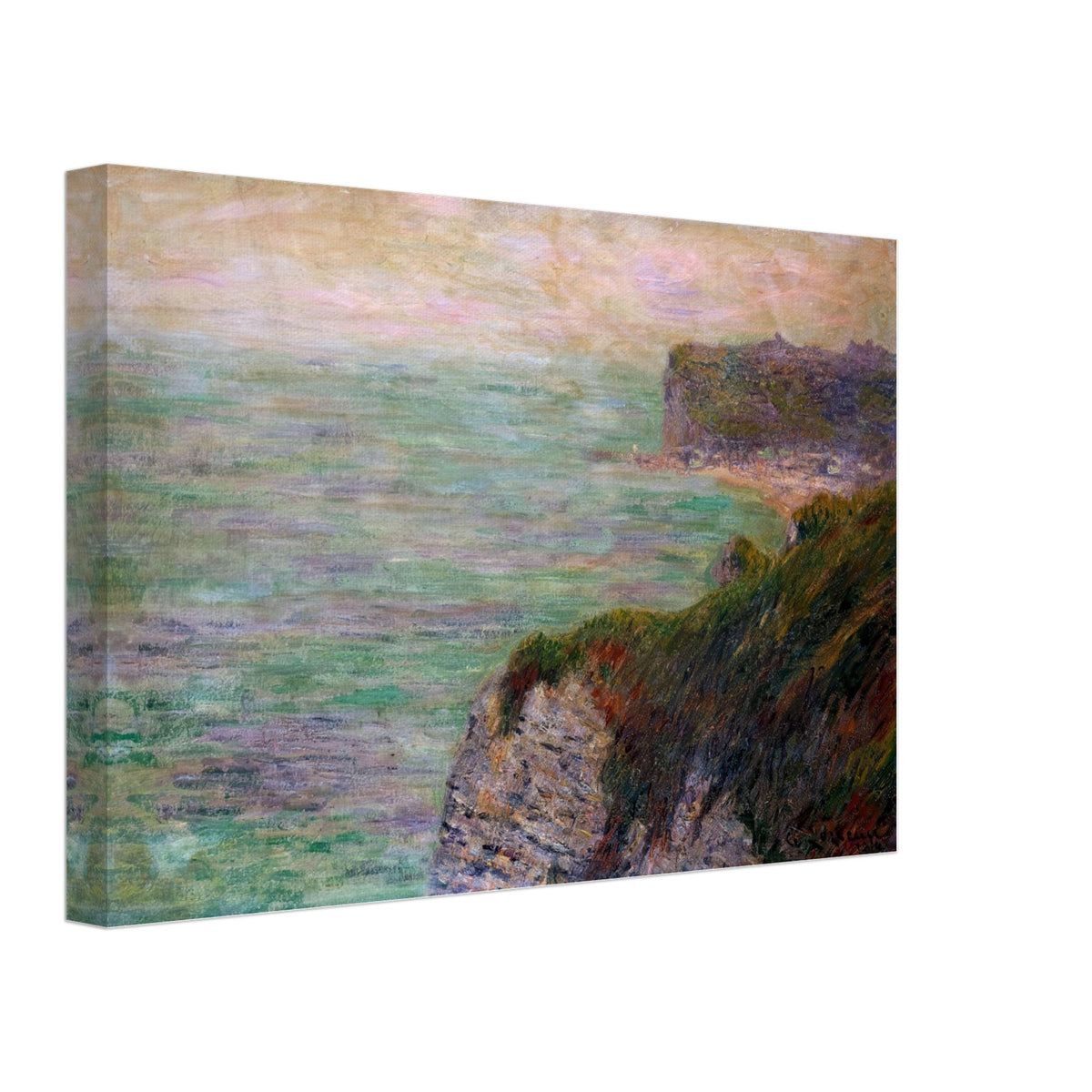 Shadows on the Sea by Gustave Loiseau, canvas, view 2