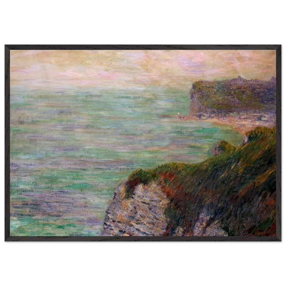 Shadows on the Sea by Gustave Loiseau, framed poster, view 3