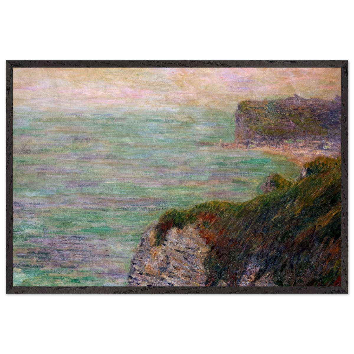 Shadows on the Sea by Gustave Loiseau, framed poster