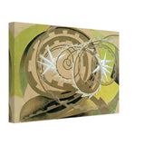 Shape and Noise of Motorcyclist by Giacomo Balla, canvas, view 2