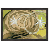 Shape and Noise of Motorcyclist by Giacomo Balla, framed poster, view 2