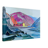 Sharugen Monastery by Nicholas Roerich, canvas