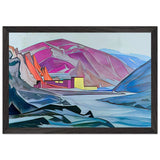 Sharugen Monastery by Nicholas Roerich, framed poster, view 2