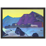 Sharugen Monastery by Nicholas Roerich, framed poster, view 2