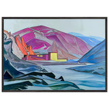 Sharugen Monastery by Nicholas Roerich, framed poster, view 3