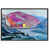 Sharugen Monastery by Nicholas Roerich, framed poster
