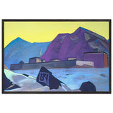 Sharugen Monastery by Nicholas Roerich, framed poster