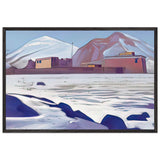 Sharugon Monastery by Nicholas Roerich, framed poster