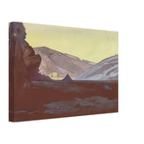 Sharugon Monastery, Tibet by Nicholas Roerich, canvas, view 2