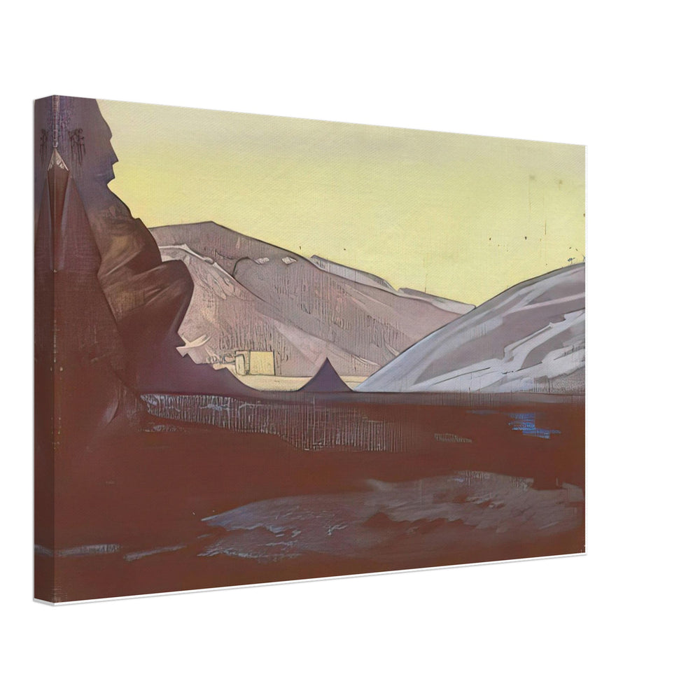 Sharugon Monastery, Tibet by Nicholas Roerich, canvas