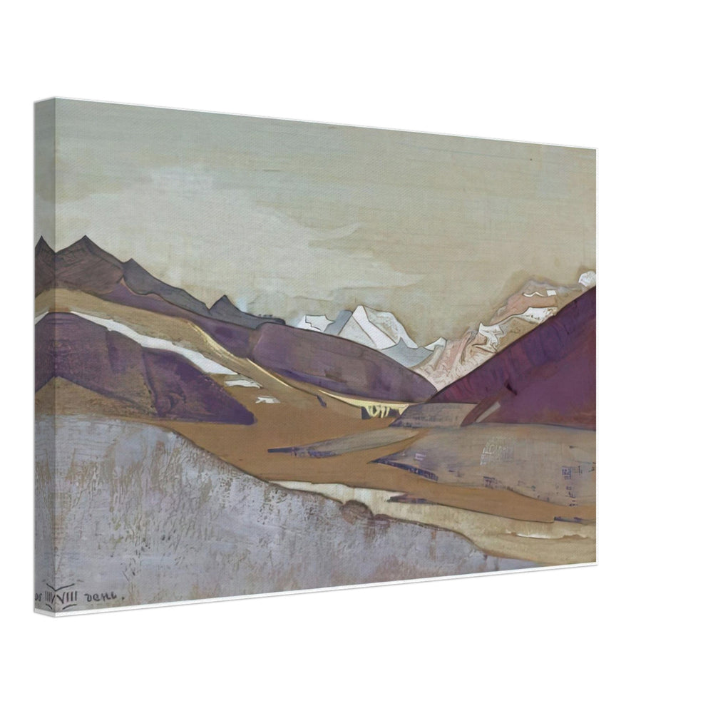 Shayok, the Eighth Day by Nicholas Roerich, canvas