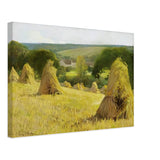 Sheaves of Corn by Firmin Baes, canvas