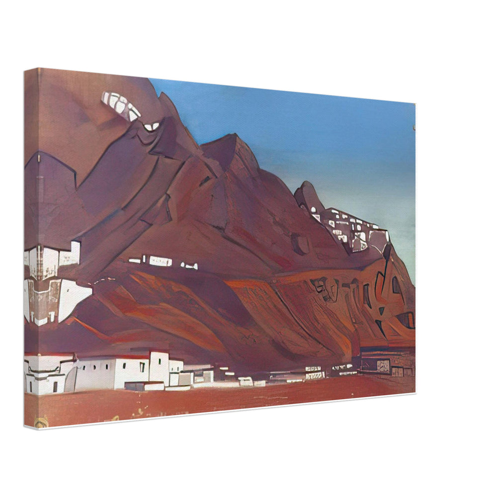 Shekar-Dzong by Nicholas Roerich, canvas