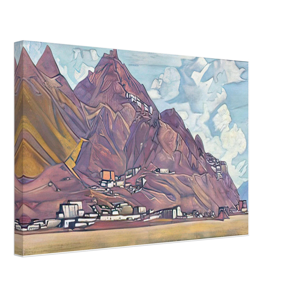 Shekar-Dzong by Nicholas Roerich, canvas