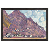 Shekar-Dzong by Nicholas Roerich, framed poster, view 2
