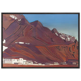 Shekar-Dzong by Nicholas Roerich, framed poster, view 3