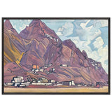 Shekar-Dzong by Nicholas Roerich, framed poster, view 3