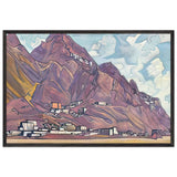 Shekar-Dzong by Nicholas Roerich, framed poster