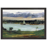 Ship in the Bay by Robert Henri, framed poster, view 2