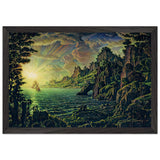 Ships by Konstantin Bogaevsky, framed poster, view 2