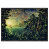 Ships by Konstantin Bogaevsky, framed poster, view 3