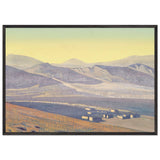 Shrines and Strongholds by Nicholas Roerich, framed poster, view 3