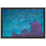 Silhouette by Nicholas Roerich, framed poster, view 2