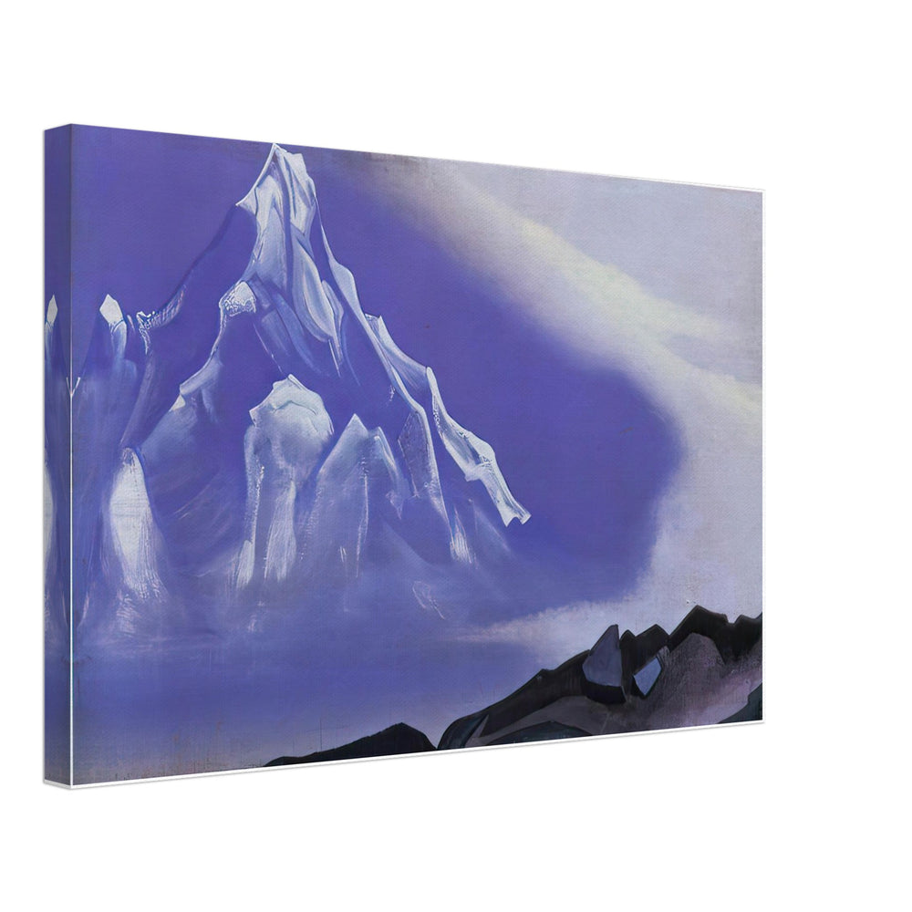 Silvery Realm by Nicholas Roerich, canvas