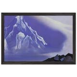 Silvery Realm by Nicholas Roerich, framed poster, view 2