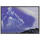 Silvery Realm by Nicholas Roerich, framed poster, view 3