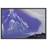 Silvery Realm by Nicholas Roerich, framed poster