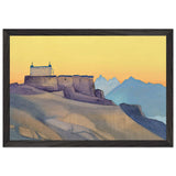 Sissu Monastery by Nicholas Roerich, framed poster, view 2