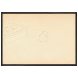 Sketch for Tale of Tsar Saltan by Nicholas Roerich, framed poster, view 3