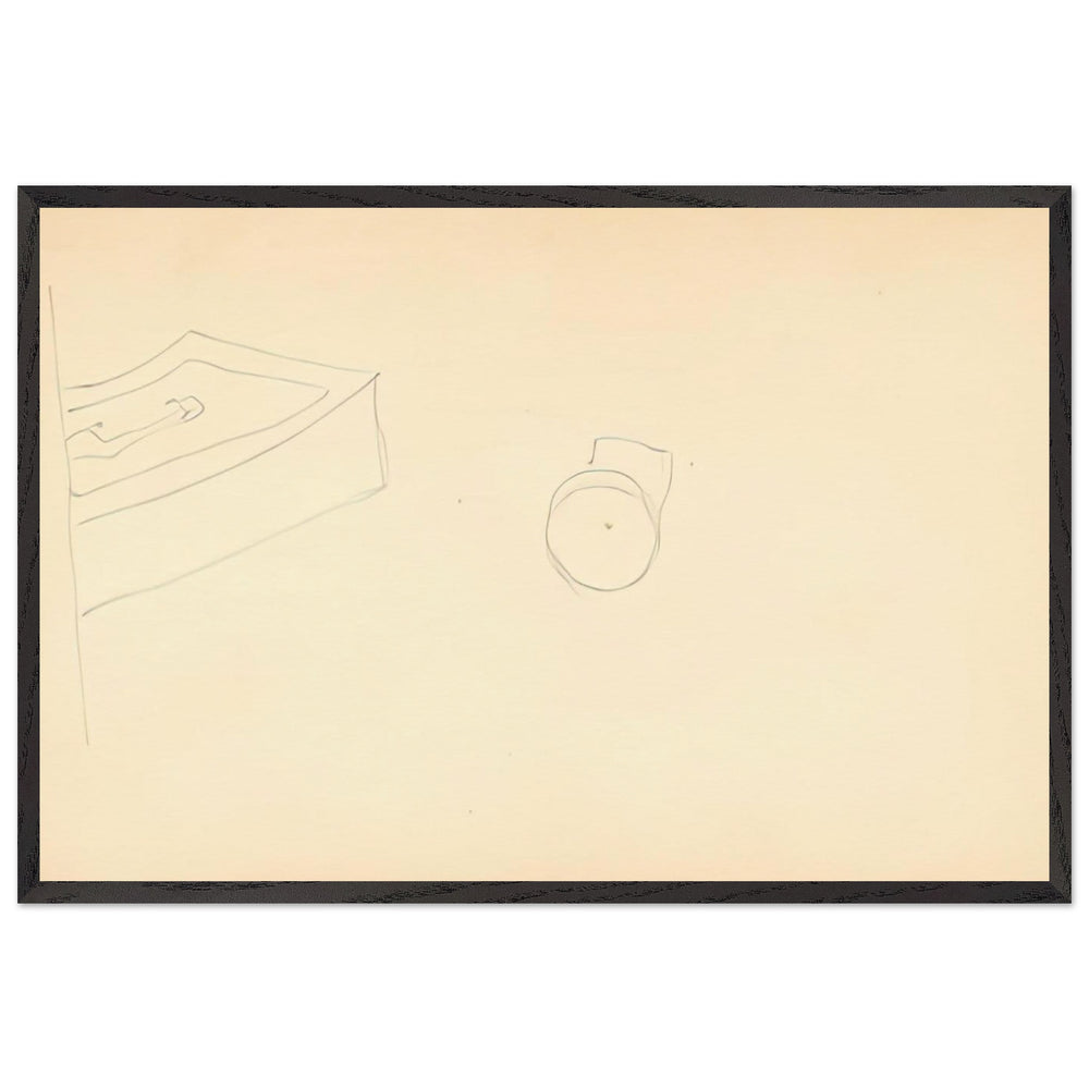 Sketch for Tale of Tsar Saltan by Nicholas Roerich, framed poster