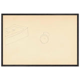 Sketch for Tale of Tsar Saltan by Nicholas Roerich, framed poster