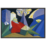 Sketch for the Ballet Fireworks Feu d artifice by Giacomo Balla, framed poster