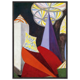 Sketch for the Ballet Fireworks Feu d'artifice by Giacomo Balla, framed poster, view 3