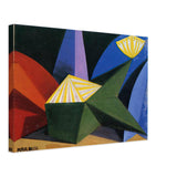 Sketch for the Ballet Fireworks by Giacomo Balla, canvas